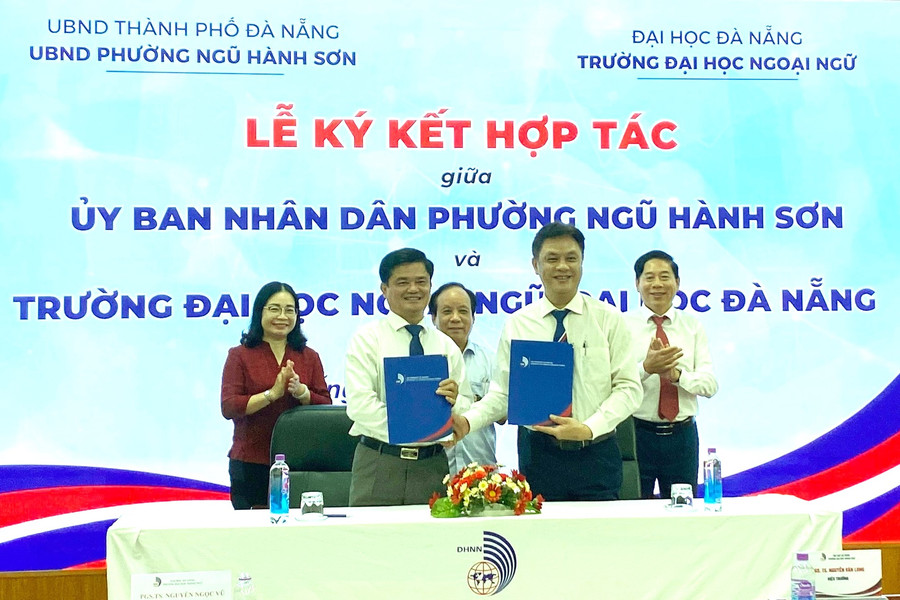Phường Ngũ Hành Sơn hợp tác nâng cao năng lực tiếng Anh cho học sinh tiểu học