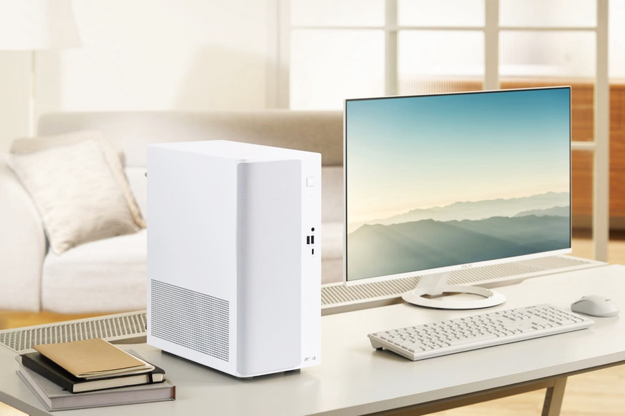 Asus V500 Mini Tower 2026: Khi máy tính văn phòng mang phong cách nội thất tinh tế