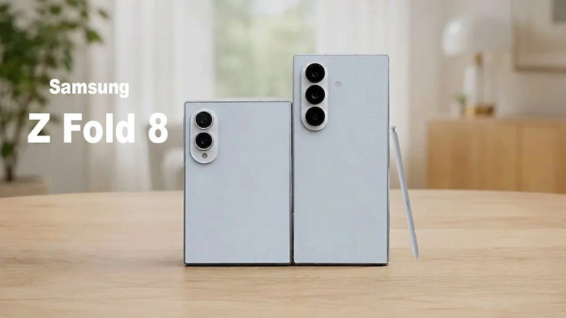 So sánh Samsung Galaxy Z Fold 8 và Z Fold 7
