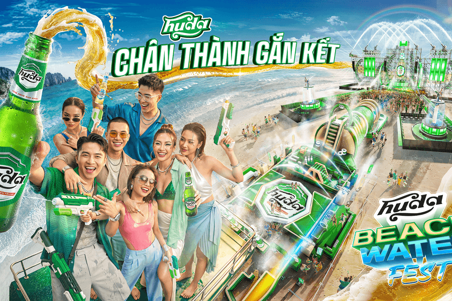 Lễ hội biển Huda Beach Water Fest đổ bộ Đà Nẵng, khuấy đảo mùa hè với sân khấu siêu khủng và dàn line-up cực "cháy"