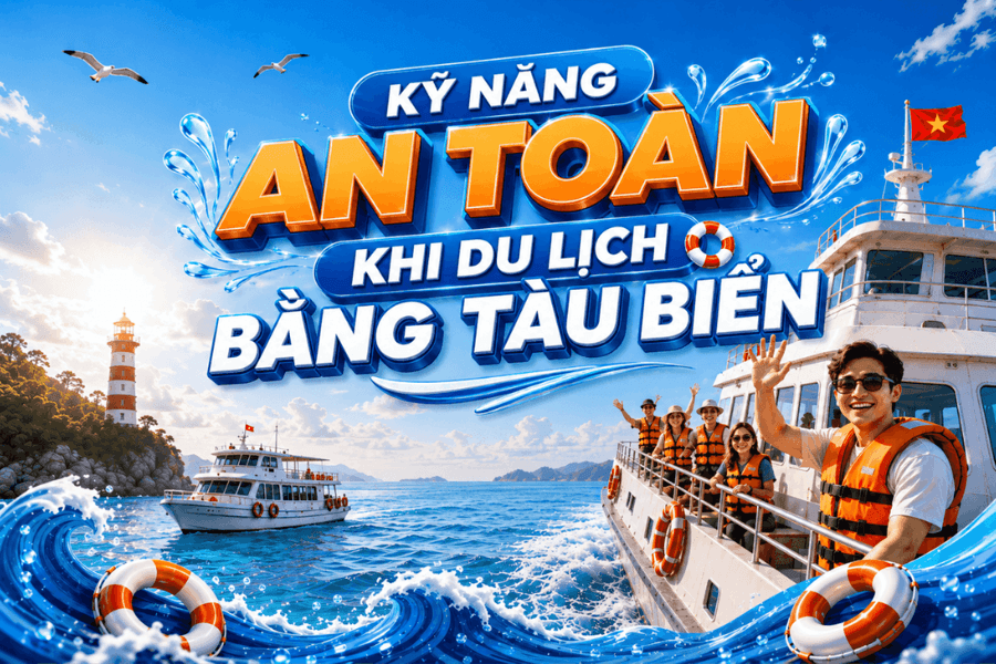 Kỹ năng an toàn khi du lịch bằng tàu biển