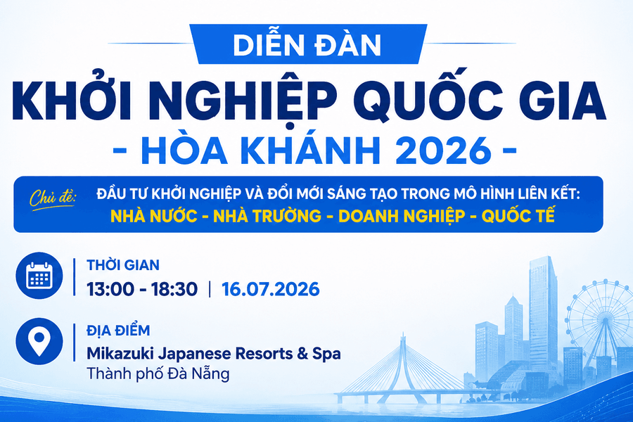 National Startup Forum - Hoa Khanh 2026 set on July 16
