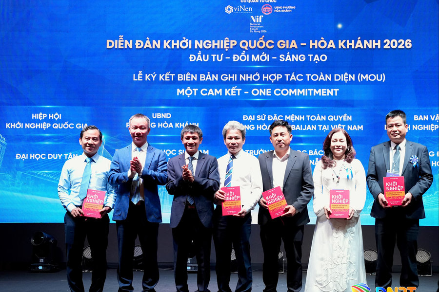 Phường Hòa Khánh ký kết hợp tác phát triển hệ sinh thái khởi nghiệp đổi mới sáng tạo