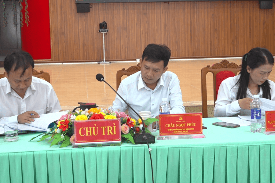 Cụm thi đua số 5 kết nạp 191 đảng viên