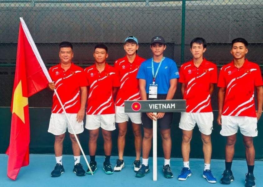 Davis Cup 2026: Tuyển tennis Việt Nam nhận thất bại trước Ả Rập Xê Út