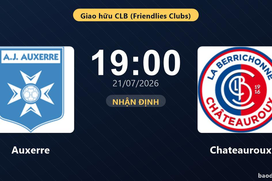 Trận Auxerre vs Chateauroux bị hủy