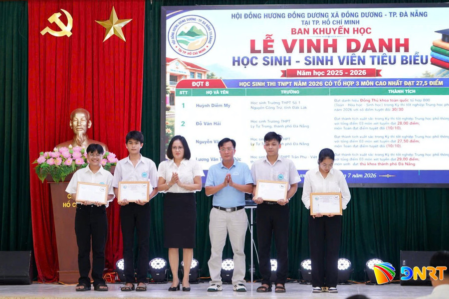 Tuyên dương 88 học sinh, sinh viên xã Đồng Dương có thành tích xuất sắc tiêu biểu