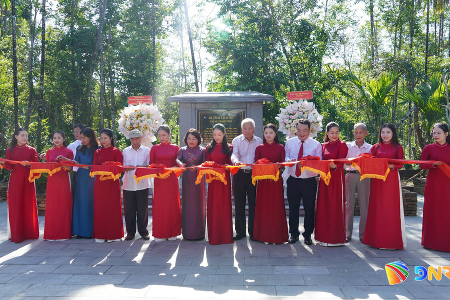 Khánh thành bia di tích Chi bộ Thạnh Bình