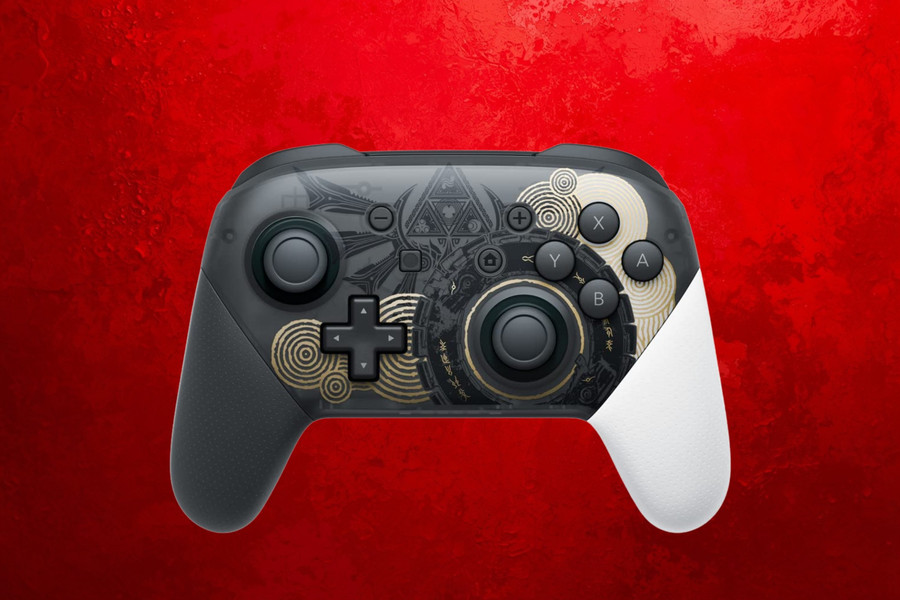 Nintendo Switch 2 Pro Controller bản Zelda lộ diện: Phụ kiện đi kèm Ocarina of Time remake