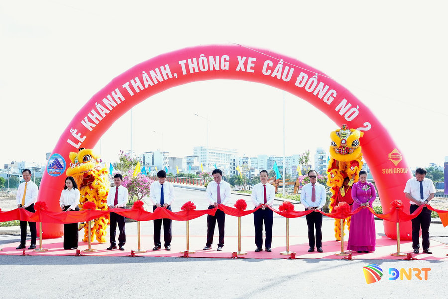 Khánh thành cầu Đồng Nò 2, kết nối giao thông khu phía Đông Nam trung tâm Đà Nẵng