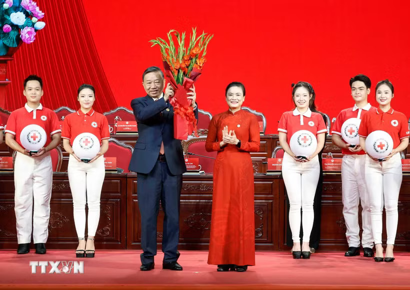 Tổng Bí thư, Chủ tịch nước Tô Lâm giữ cương vị Chủ tịch danh dự Hội Chữ thập đỏ Việt Nam