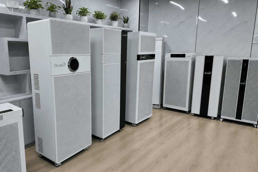 Máy lọc không khí công nghiệp Dr.Air: giải pháp khử mùi, diệt khuẩn với không gian rộng lớn
