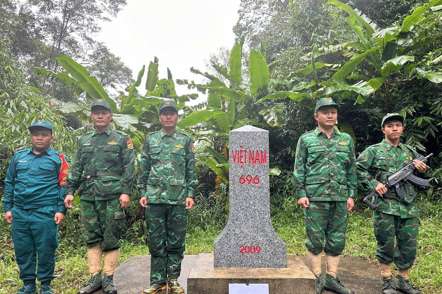 Chung sức giữ bình yên nơi biên giới