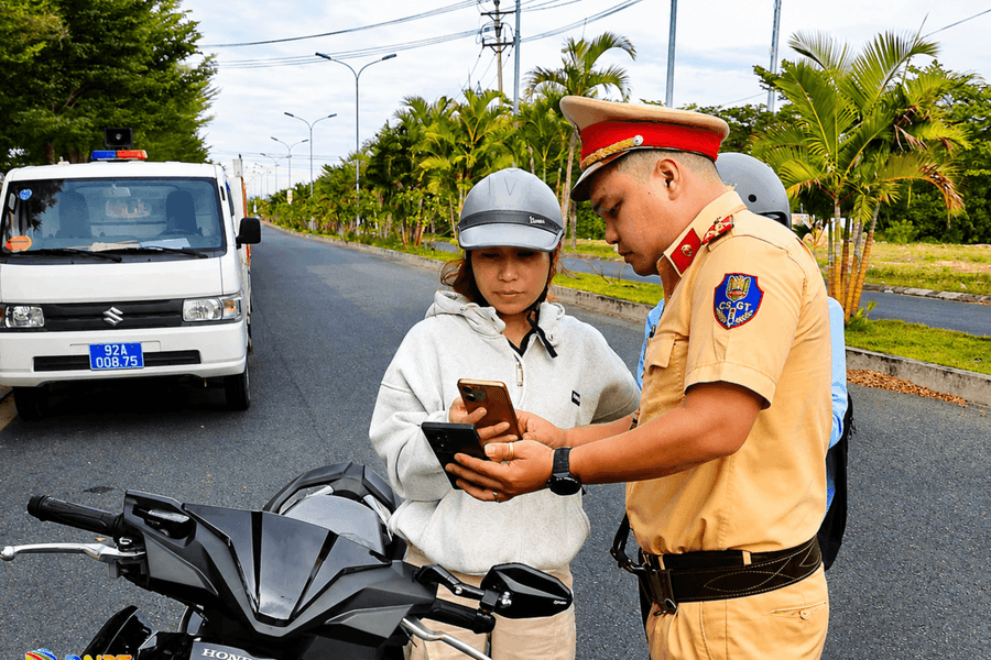 Hỗ trợ công nhân sang tên, đổi chủ xe mô tô