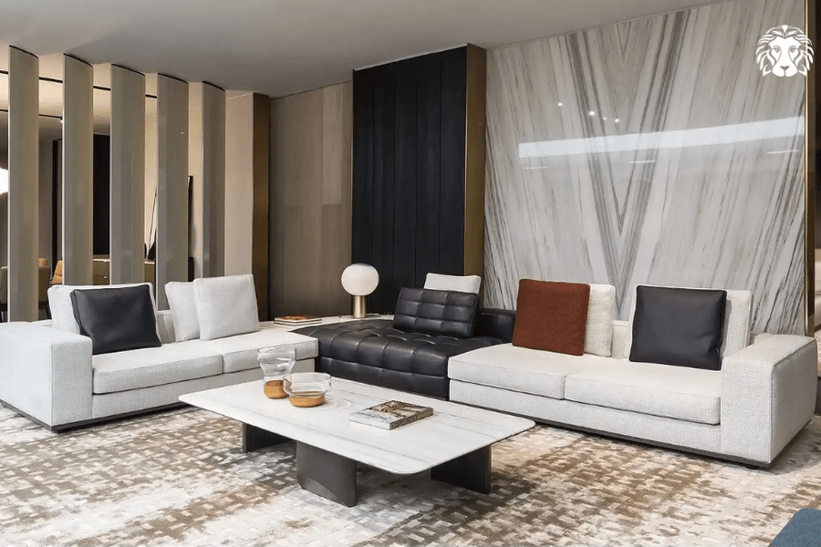 Sofa góc chữ L - Lựa chọn tối ưu diện tích cho phòng khách hiện đại
