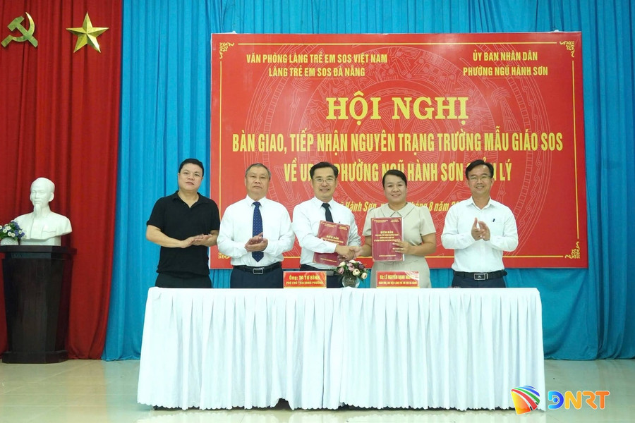 Phường Ngũ Hành Sơn tiếp nhận nguyên trạng Trường Mẫu giáo SOS Đà Nẵng
