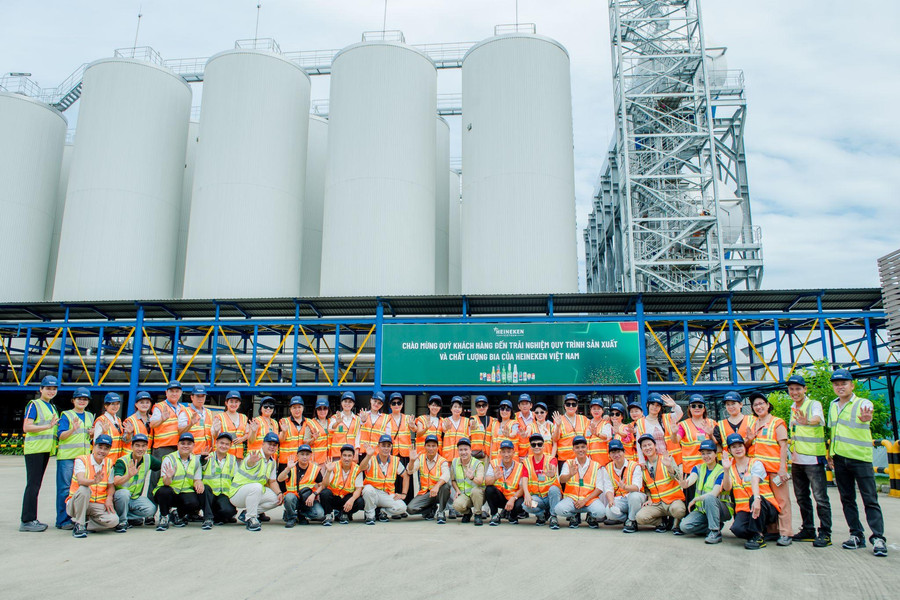 Đối tác trải nghiệm nhà máy HEINEKEN Việt Nam tại Đà Nẵng