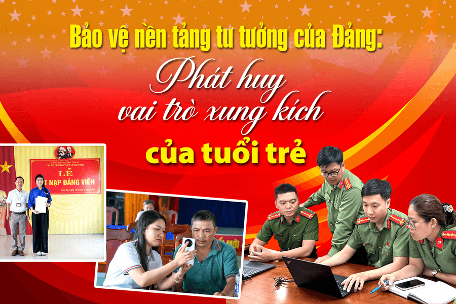 [eMagazine] - Bảo vệ nền tảng tư tưởng của Đảng: Phát huy vai trò xung kích của tuổi trẻ