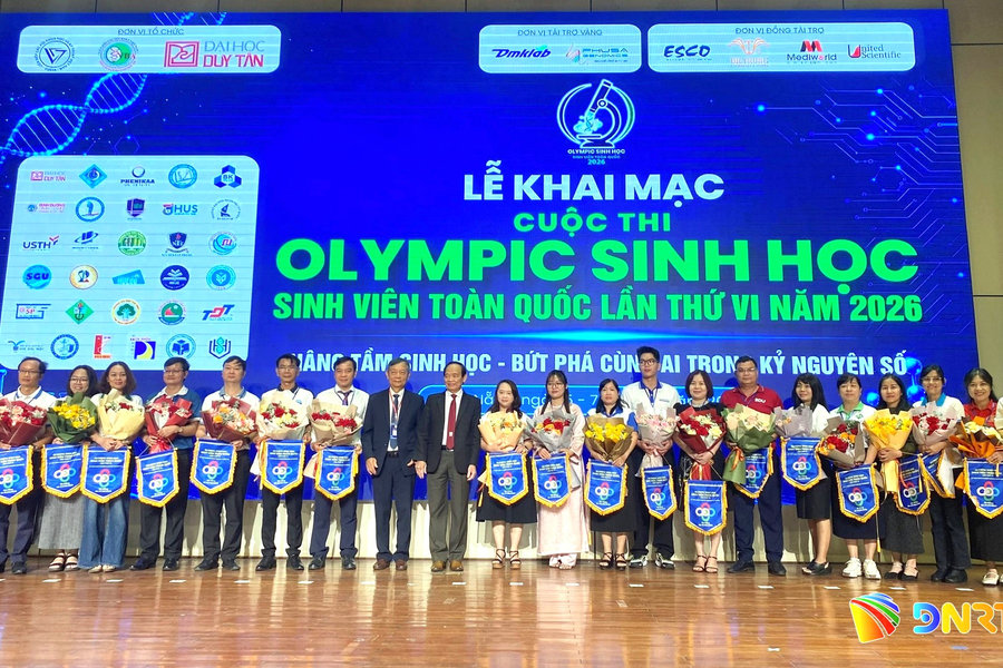 31 cơ sở giáo dục đại học tham gia Cuộc thi Olympic Sinh học sinh viên toàn quốc tại Đà Nẵng