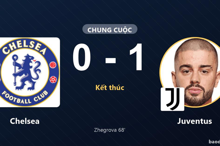 Juventus gieo nỗi buồn cho Chelsea tại Kai Tak Sports Park