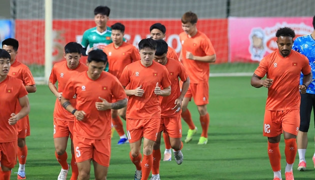 Đội tuyển Việt Nam duy trì nhịp rèn quân hướng tới ngôi đầu bảng A ASEAN Cup 2026