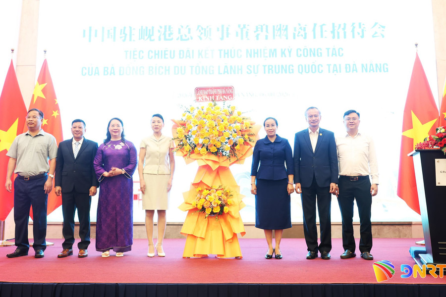 Tổng Lãnh sự Trung Quốc tại Đà Nẵng Đổng Bích Du kết thúc nhiệm kỳ công tác