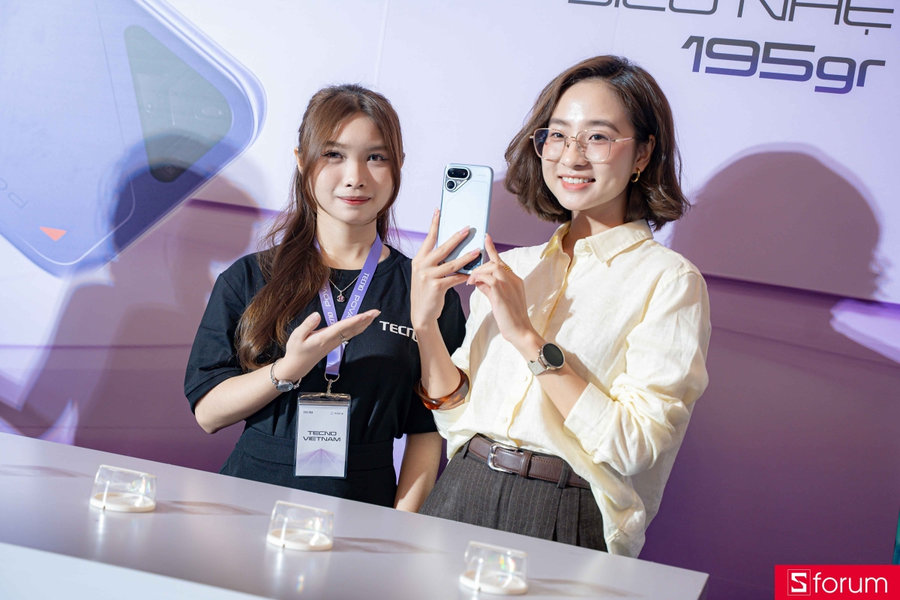 TECNO POVA Curve 2 5G ra mắt tại Việt Nam với pin 8.000 mAh trong thiết kế mỏng 7,42 mm