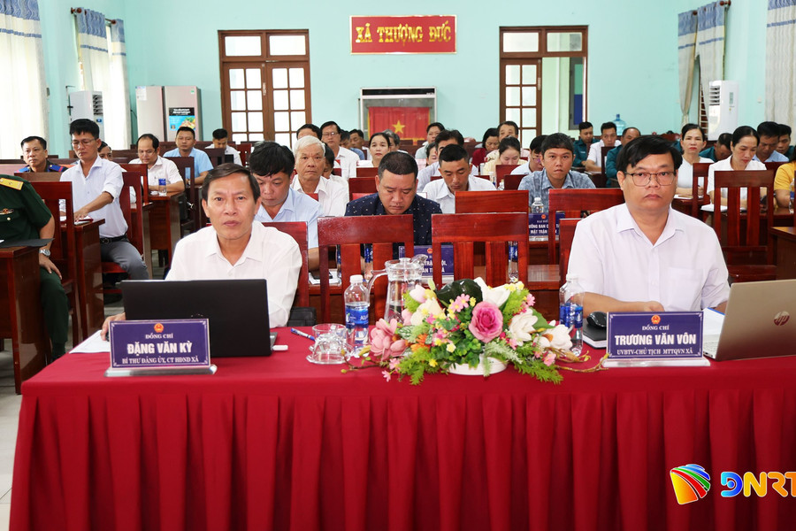 Xã Thượng Đức chủ động ứng phó, giảm thiểu thiệt hại do thiên tai