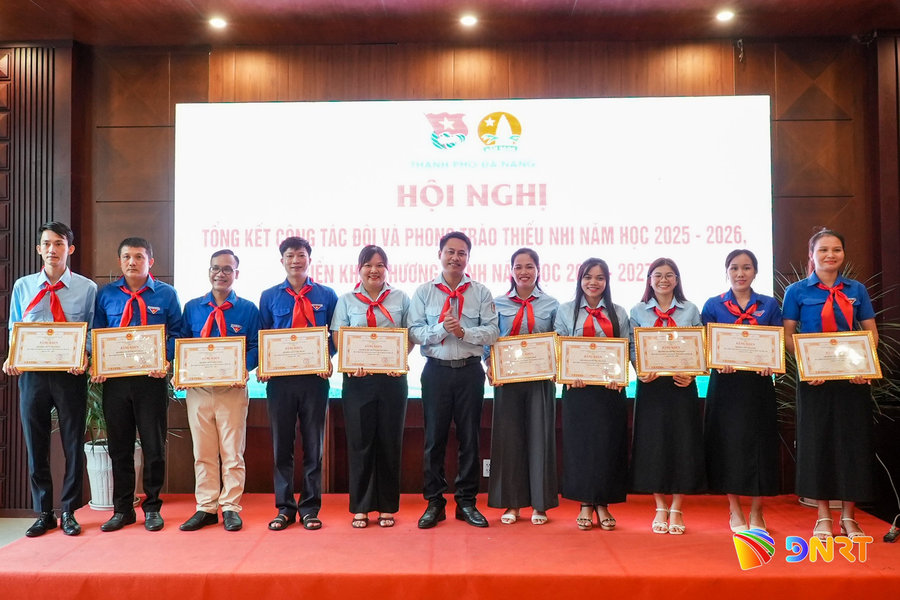 Hội đồng Đội thành phố Đà Nẵng kết nạp 50.837 đội viên mới trong năm học 2025 - 2026