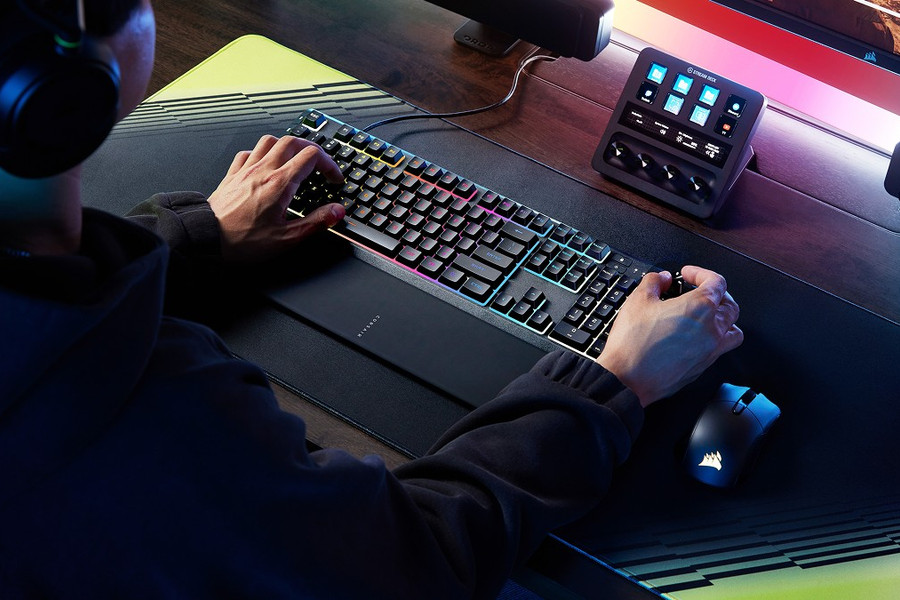Corsair ra mắt bộ ba gear SKIFF 100 và HARPOON v2 WIRELESS: Kháng nước IP53, pin 210 giờ