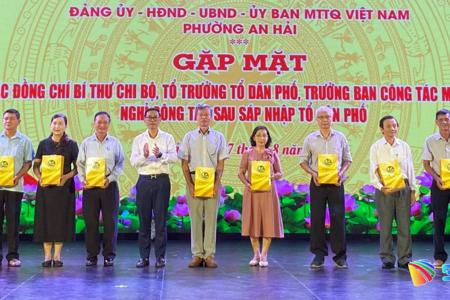 Phường An Hải gặp mặt, tri ân 386 cán bộ cơ sở nghỉ công tác sau sắp xếp tổ dân phố
