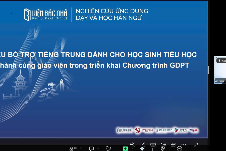 Khai thác lợi thế thiên bẩm ở trẻ khi dạy tiếng Trung
