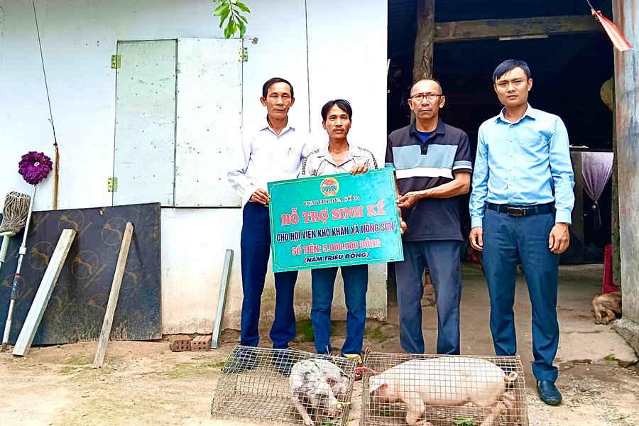 Sức bật từ những “cần câu” sinh kế