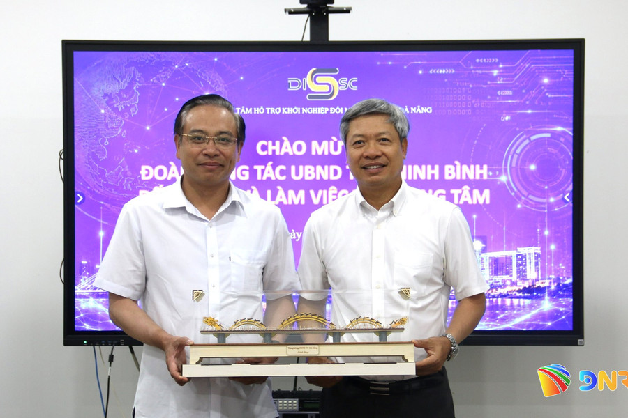 Trao đổi kinh nghiệm xây dựng hệ sinh thái đổi mới sáng tạo giữa Đà Nẵng và Ninh Bình