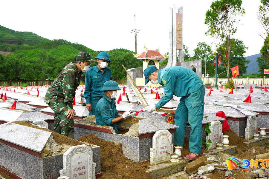 Quế Phước đẩy mạnh lấy mẫu ADN, xác minh thông tin hài cốt liệt sĩ