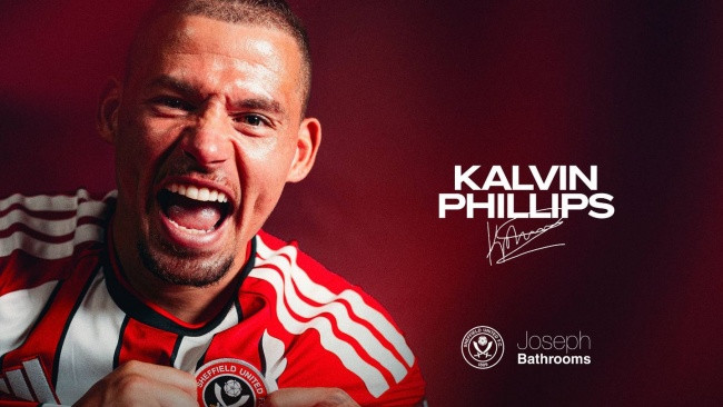 Kalvin Phillips rời Man City tái hợp Sheffield United theo bản hợp đồng cho mượn một năm