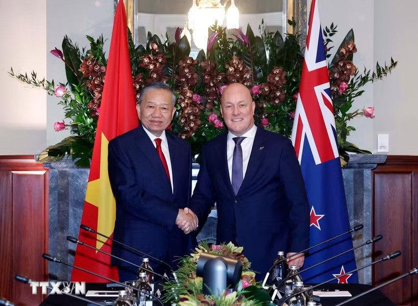 Phát triển toàn diện quan hệ giữa hai nước Việt Nam và New Zealand