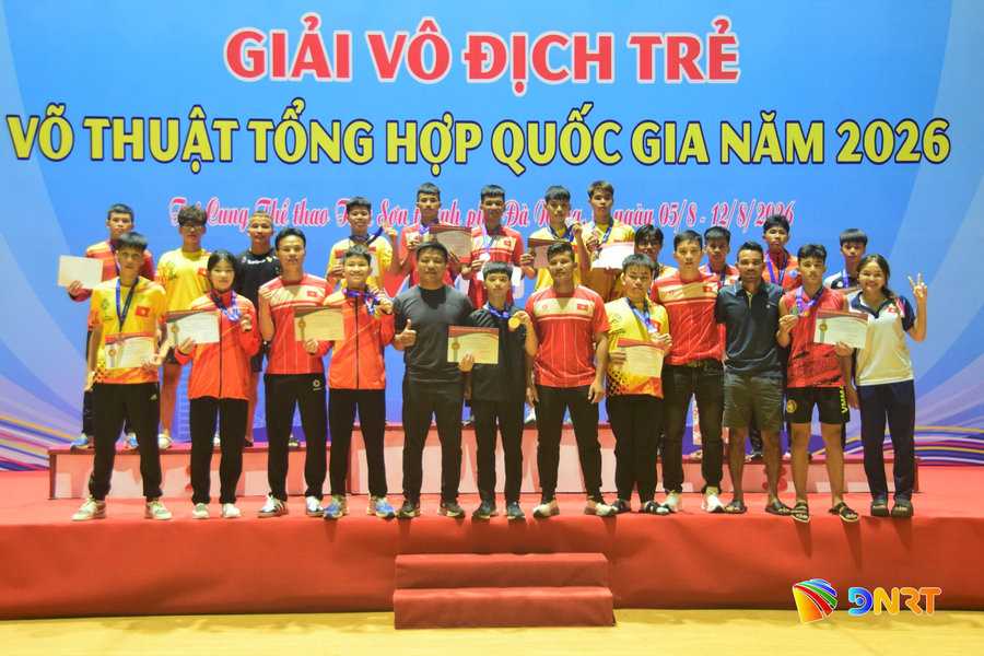 Đà Nẵng giành 18 huy chương tại Giải vô địch trẻ võ thuật tổng hợp