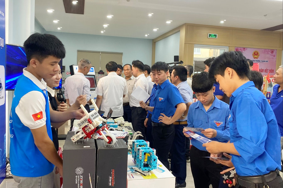 Phường Thanh Khê trưng bày, giới thiệu 12 sản phẩm đổi mới sáng tạo