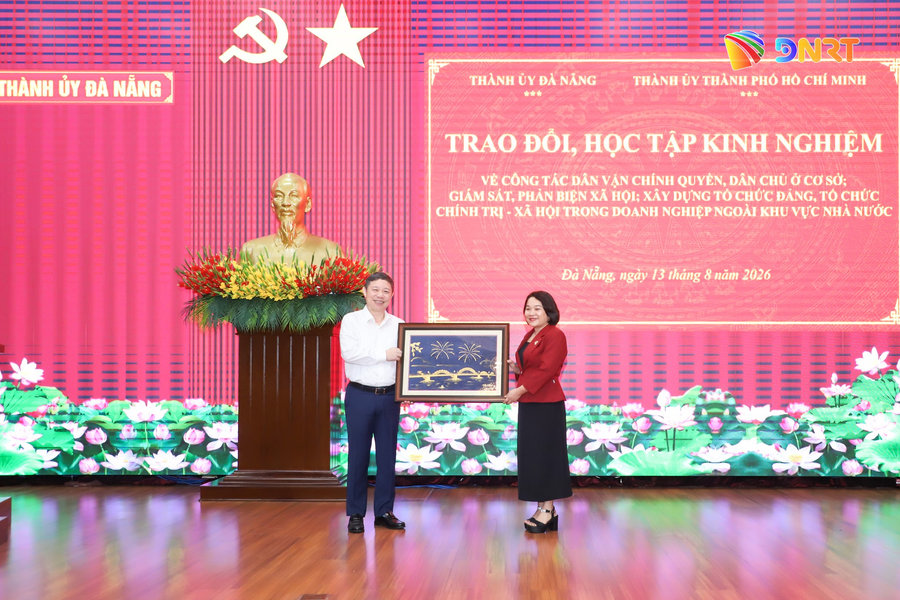Đà Nẵng - Thành phố Hồ Chí Minh trao đổi kinh nghiệm công tác dân vận, xây dựng Đảng