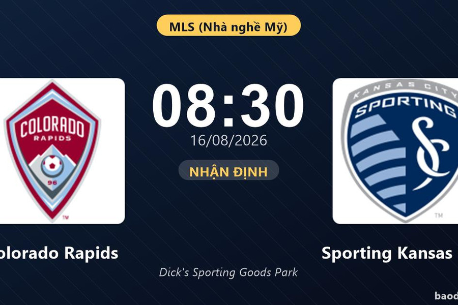 Nhận định Colorado Rapids vs Sporting Kansas City: đội hình dự kiến