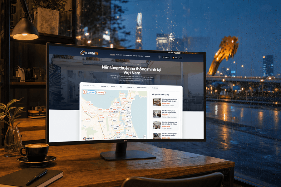 RentNow: nền tảng tìm nhà thuê tại Đà Nẵng nhanh chóng và an toàn