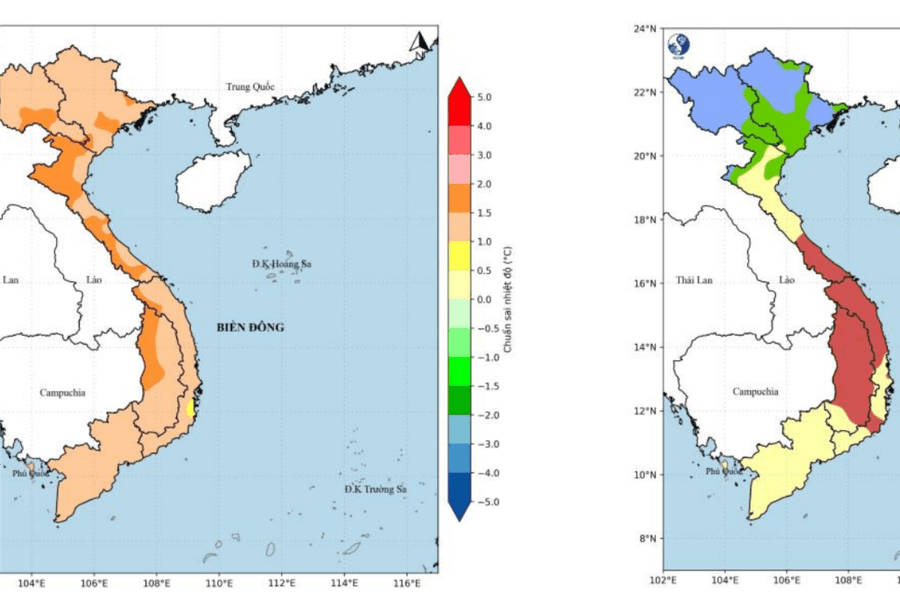 El Nino đang có cường độ mạnh, dự báo thiếu hụt mưa trong tháng 10 và 11