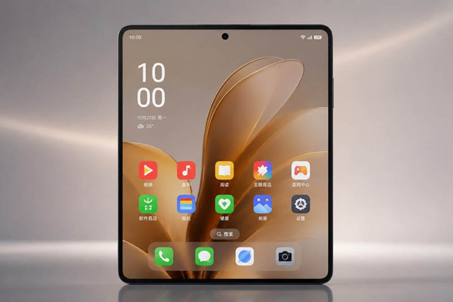 OPPO Reno X rò rỉ thiết kế màn hình tỷ lệ rộng độc lạ không nếp gấp cùng camera 200MP