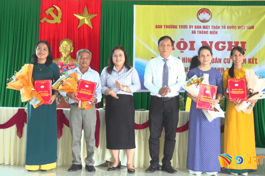 Thăng Điền ra mắt mô hình điểm "Khu dân cư đoàn kết, an toàn, ấm no, hạnh phúc"