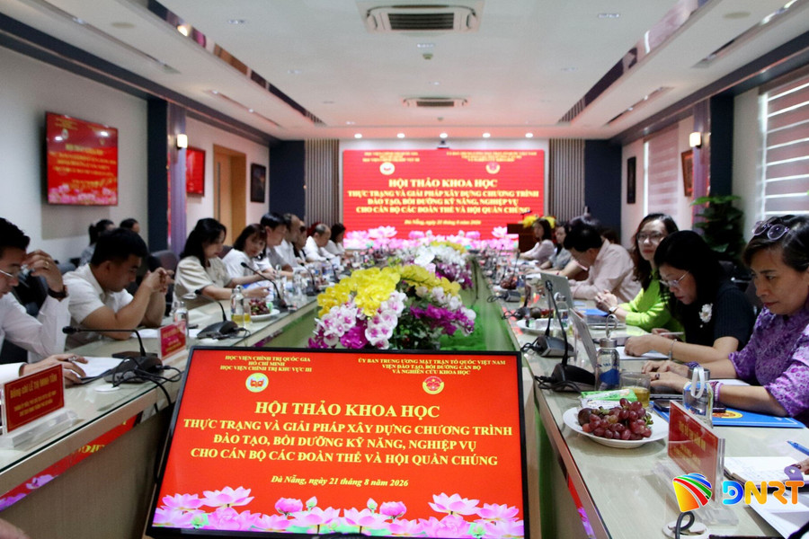 Đà Nẵng: Bàn giải pháp nâng cao kỹ năng, nghiệp vụ cho cán bộ đoàn thể