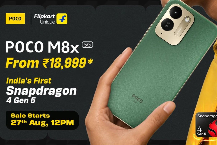 Đánh giá POCO M8x 5G vừa ra mắt: Pin 7.900 mAh và chip Snapdragon 4 Gen 5 giá từ 5,72 triệu