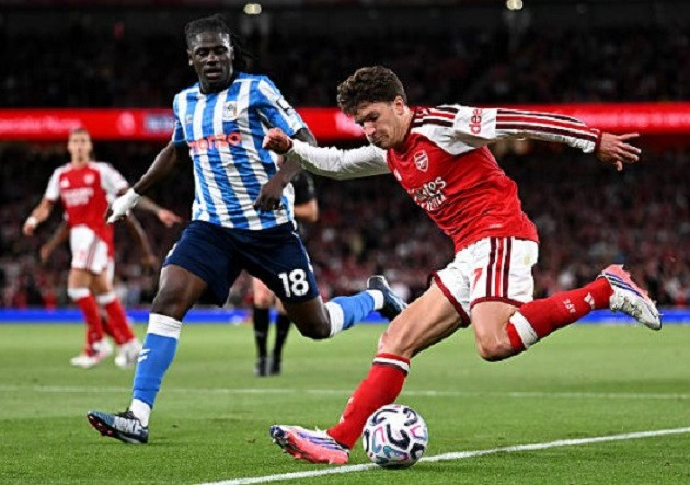 Christos Tzolis rực sáng bên cánh trái, Arsenal đại thắng Coventry City 3-0 ở trận mở màn