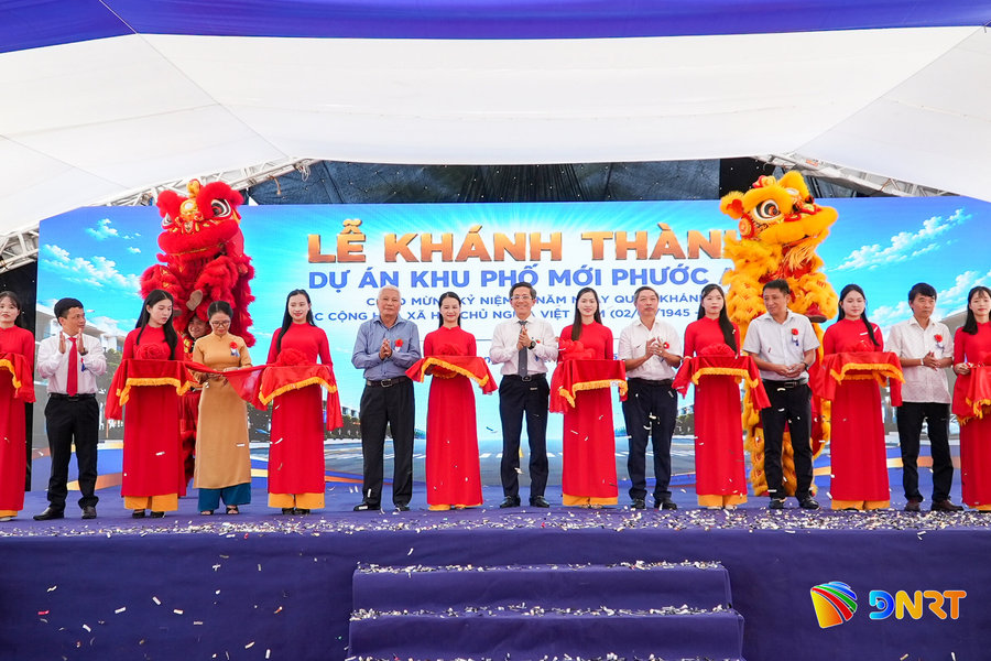 Khánh thành dự án Khu phố mới Phước An