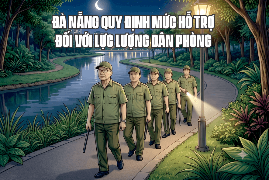 Đà Nẵng quy định mức hỗ trợ đối với lực lượng dân phòng